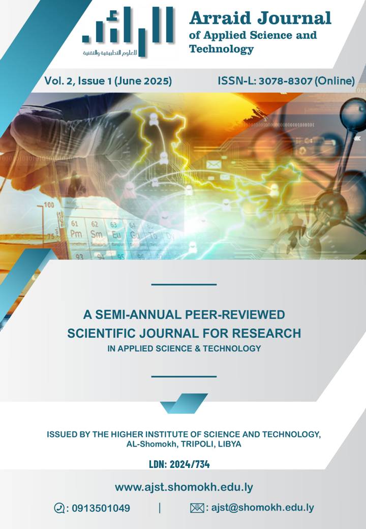 					View Vol. 2 No. 1 (2025): Applied Science and Technology ( June, 2025 )
				